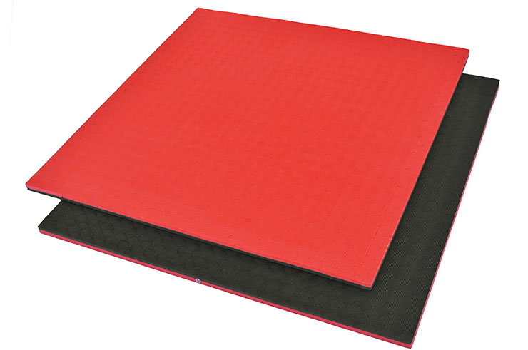 Puzzle Mat 2.5cm, Blue/Red, Rhombic pattern (Anti-slip)