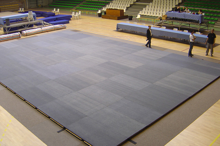 Tapis Moderne de wushu, Wesing