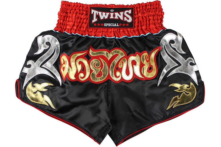 Pantalones cortos de Muay Thai - TTBL 76 Fancy, Twins