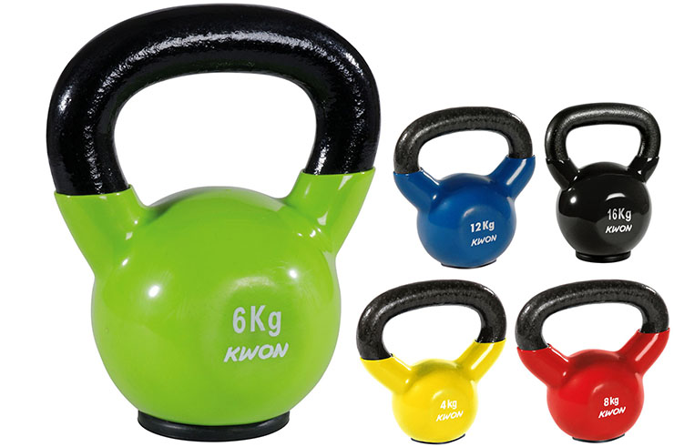 Kettlebell 4 à 16 kg, Kwon