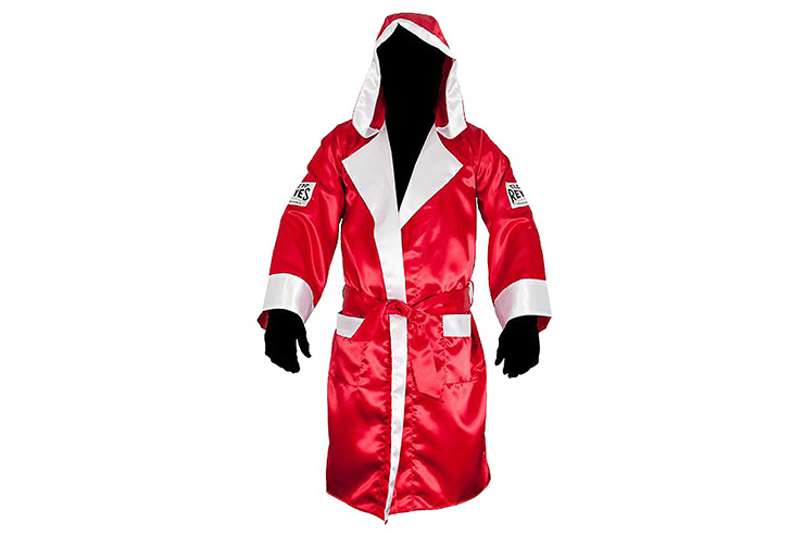 Hooded Boxing Robe, Satin - RY638, Cleto Reyes