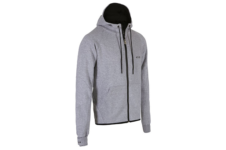 Sweatshirt à zip & capuche - Shadow, Elion Paris