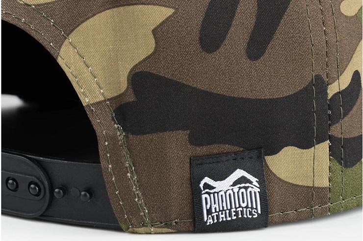 Snapback Cap - Camo, Phantom Athletics