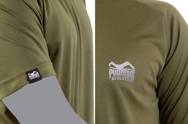 Camiseta deportiva con mangas cortas, Hombre - Tactic, Phantom Athletics