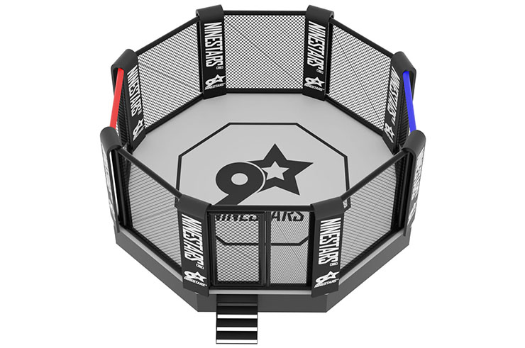 Cage de MMA Renforcée avec petite plateforme - 100% Personnalisable | NineStars®