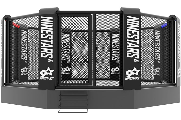 Cage de MMA Renforcée avec petite plateforme - 100% Personnalisable | NineStars®