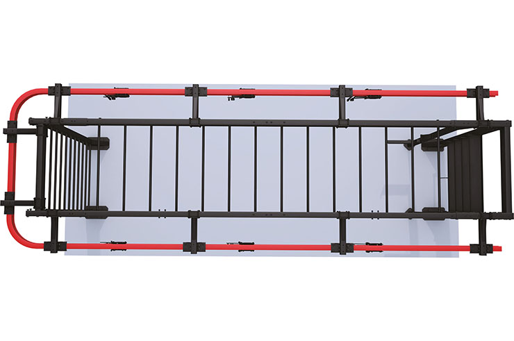 Cross training cage/Rack, with carts (x6) | Ninestars