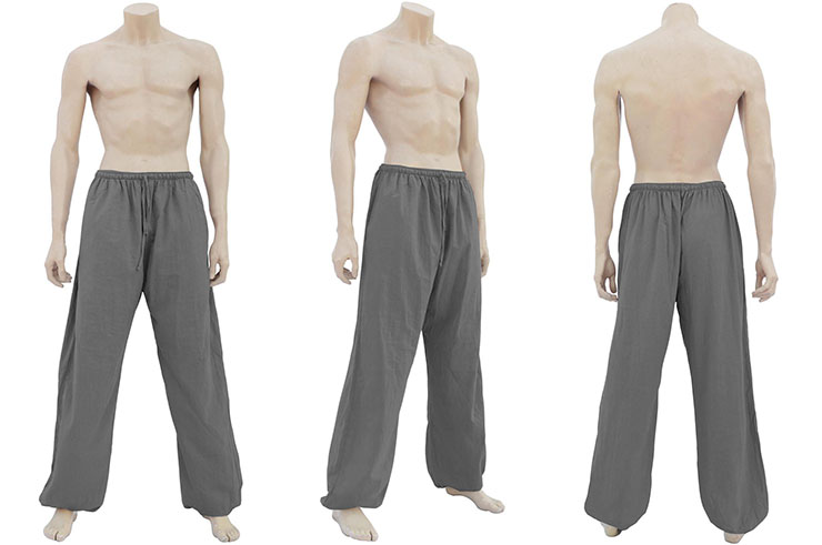 Pantalon Kung-fu, Tai Chi, 100% Coton