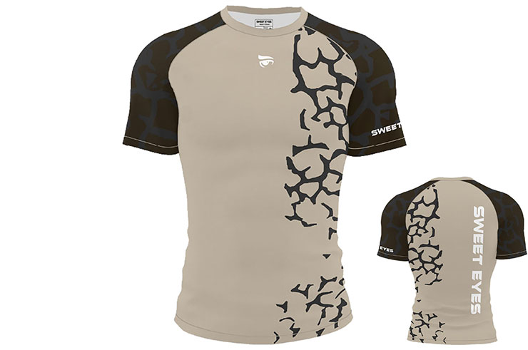 Rashguard, Compression - Graphic Sand, Sweet Eyes
