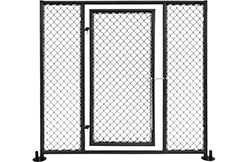 Panel for MMA cage, with door - NineStars