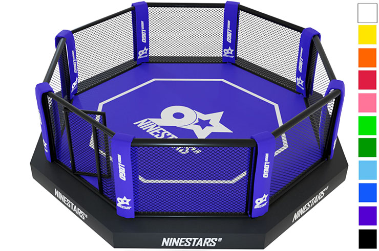 Cage MMA, avec plateforme & sidewalk - 100% Personnalisée, NineStars
