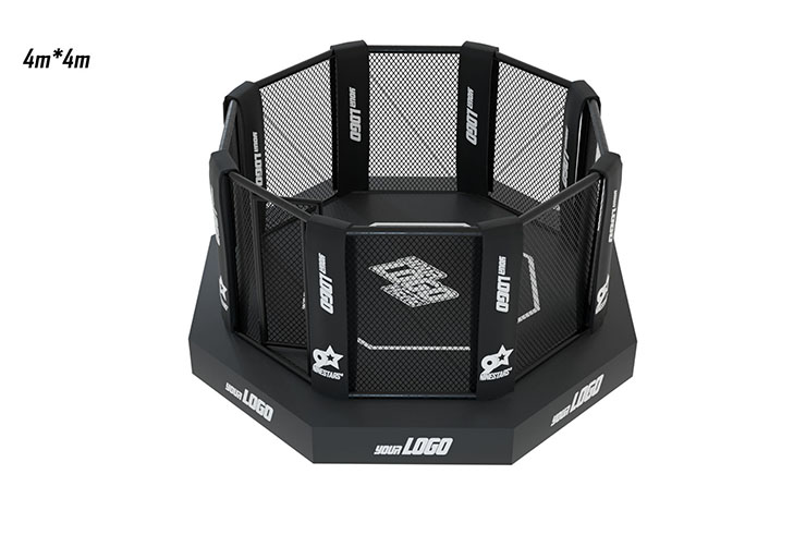 Cage MMA, avec plateforme & sidewalk - 100% Personnalisée, NineStars
