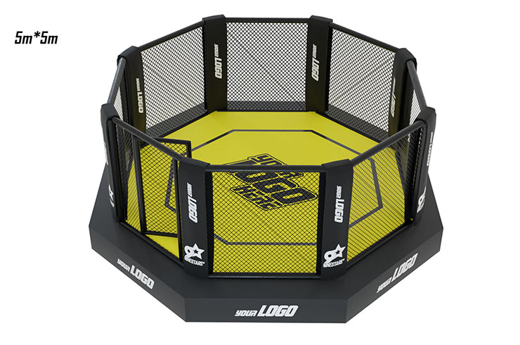 Cage MMA, avec plateforme & sidewalk - 100% Personnalisée, NineStars