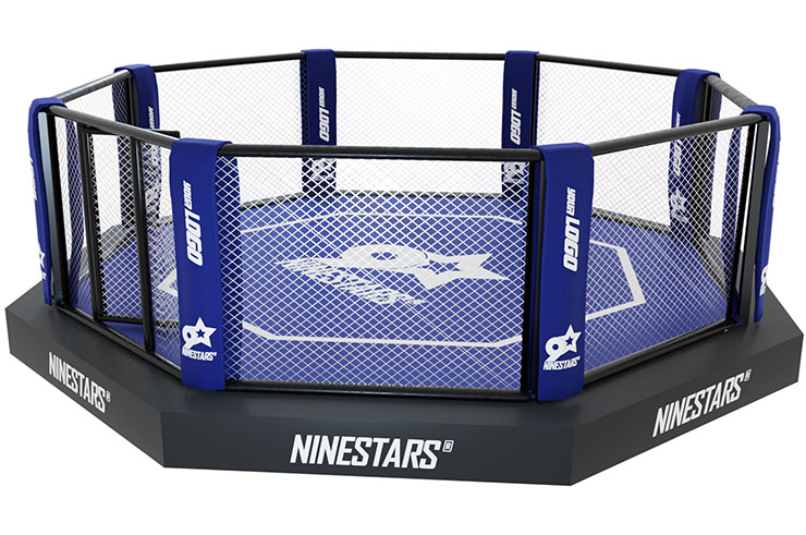 Cage MMA, avec plateforme & sidewalk - 100% Personnalisée, NineStars