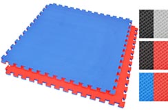 Puzzle Mat 2 cm, Blue/Red, T pattern (Multipurpose)