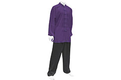 Tenue Tai Chi - Classique, 170cm (Haut Violet)