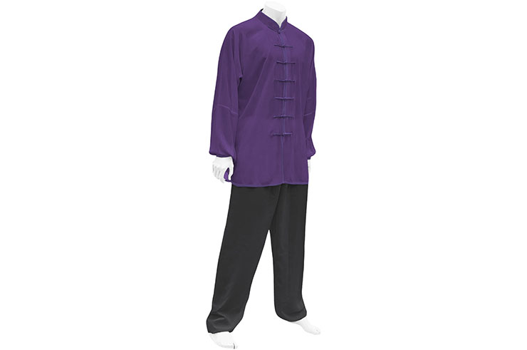 Tenue Tai Chi - Classique, 170cm (Haut Violet)