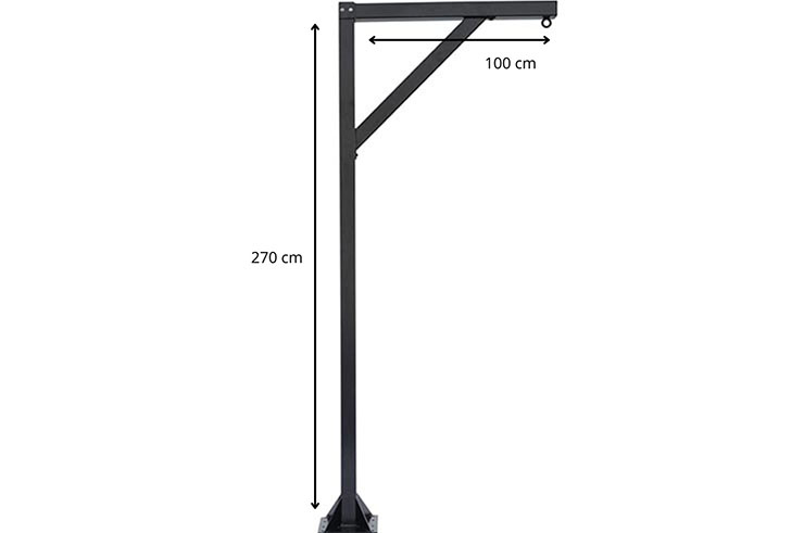 Soporte profesional 270cm, para Saco de boxeo