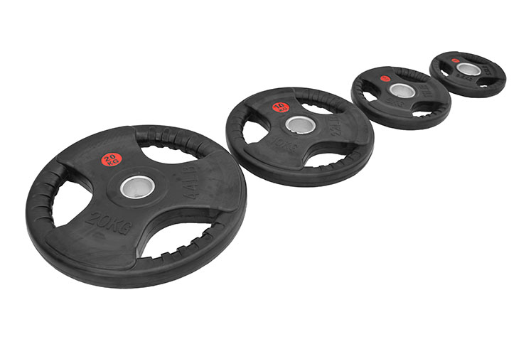 Poids Olympique pour barre de Musculation, NineStars