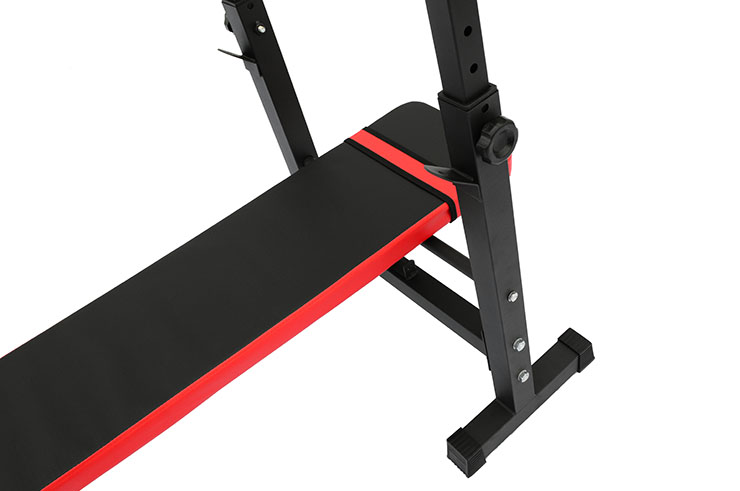 Weight & Press Bench, with Barbell weight Rack