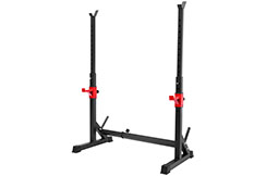 Soporte Ajustable para Barra de Musculación