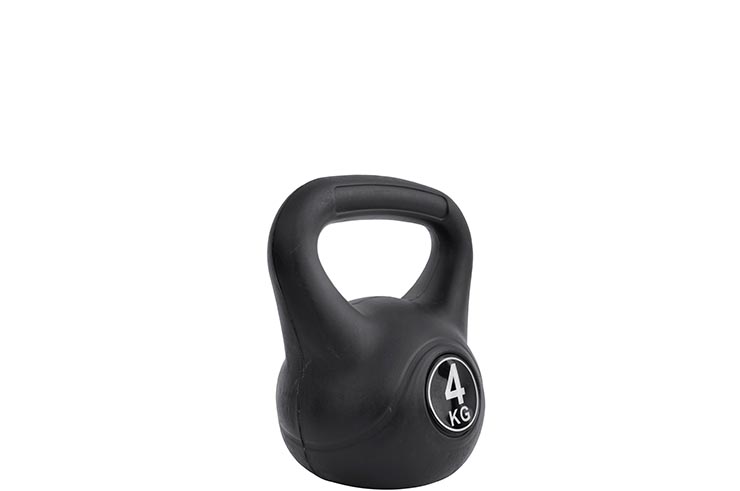 Kettlebell 4 KG, Coque Plastique