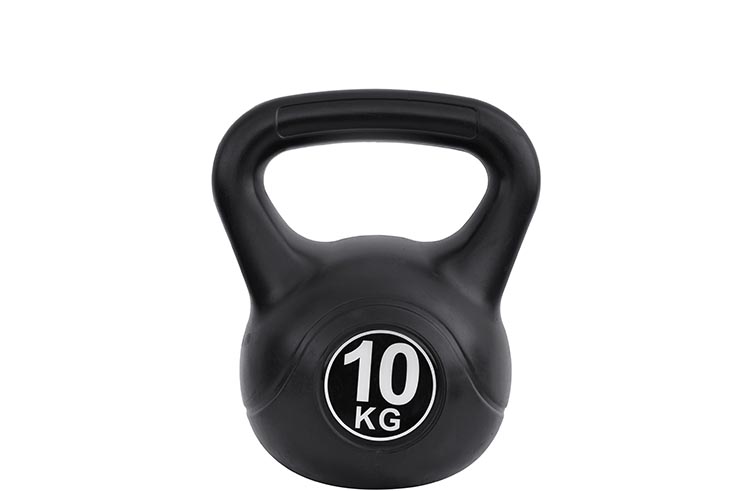 Kettlebell 10 KG, Coque Plastique