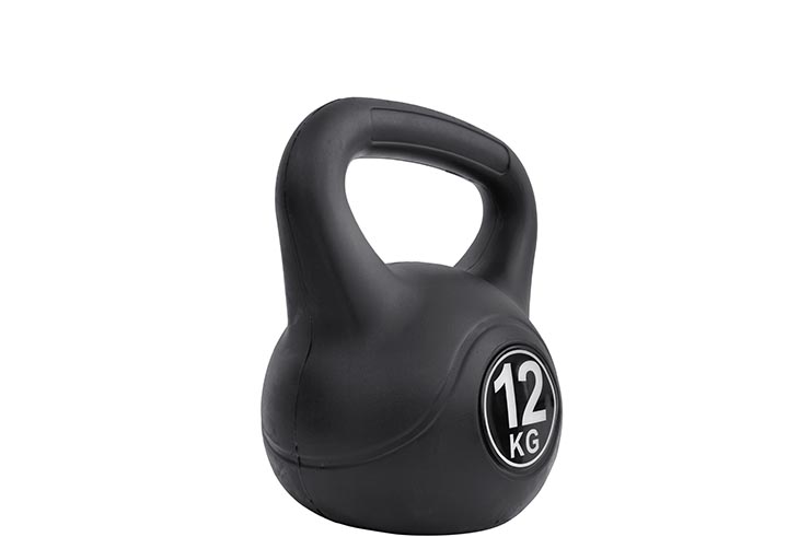 Kettlebell 12 KG, Coque Plastique