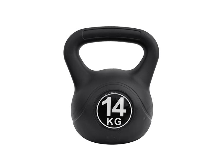 Kettlebell 14 KG, Coque Plastique