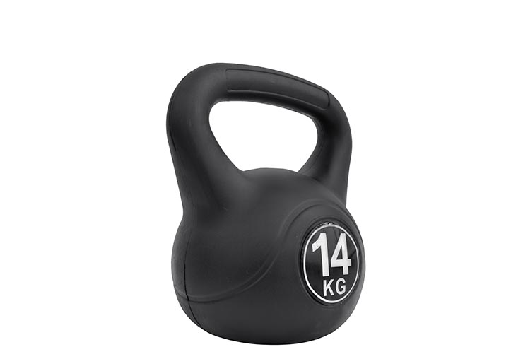 Kettlebell Acero 14 KG, Carcasa de plástico