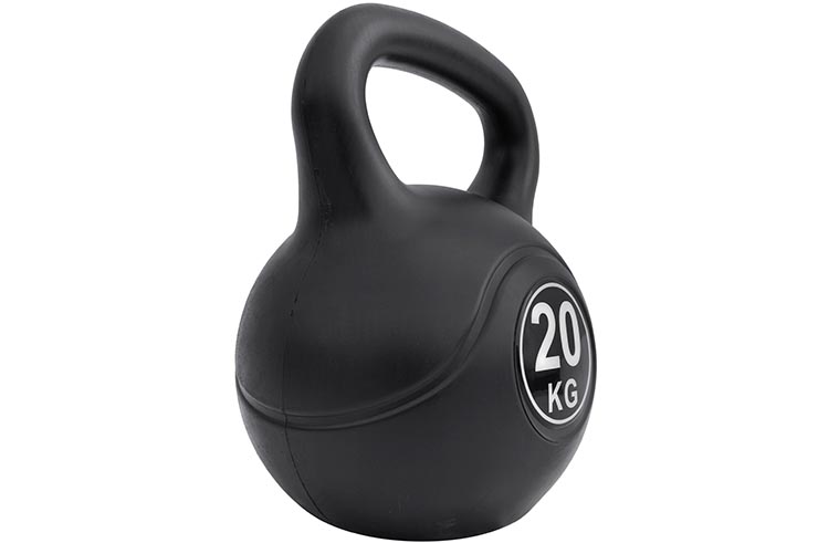 Kettlebell 20 KG, Coque Plastique