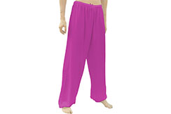 Pantalon de Taiji, Classique, Rose 170/175cm