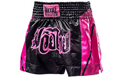 Short boxe Thaï, Femme - TC62FU, Metal Boxe