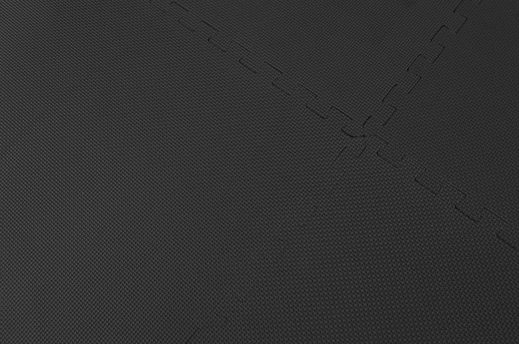 Tapis de sol Puzzle, Gym à domicile - Noir (120 x 120 cm)