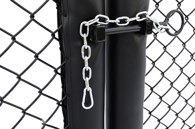 Panneau de cage MMA avec porte, Classique | NineStars®