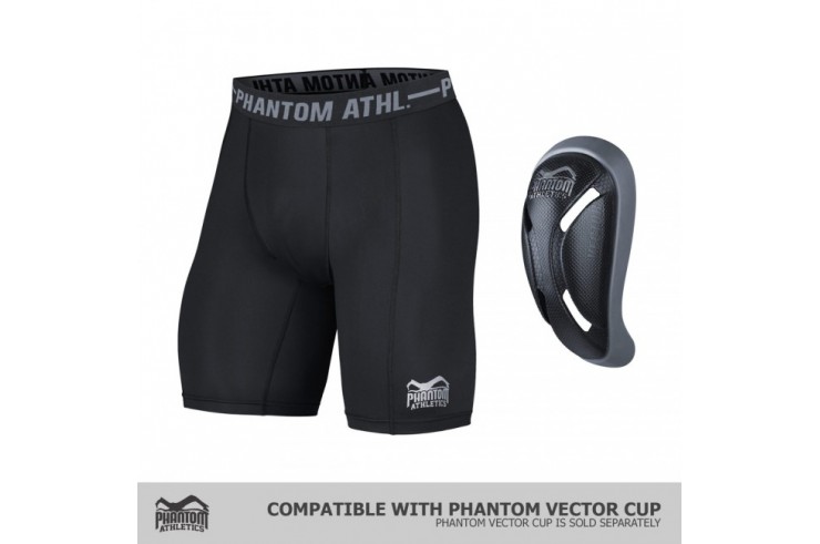 Shorts de Compression, Option Coquille Homme - Vector, Phantom Athletics
