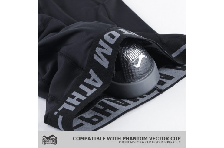 Shorts de Compression, Option Coquille Homme - Vector, Phantom Athletics