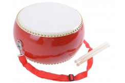 Petit Tambour Plat, Danse du Lion - Rouge