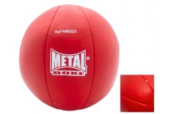 Medecine ball 4 kg classique, Metal Boxe (griffée)