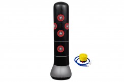 Stanting punching bag, Lightly perforated - Inflatable, Metal Boxe
