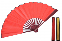 Traditional fabric fan, for Calligraphy (ribbing defect)