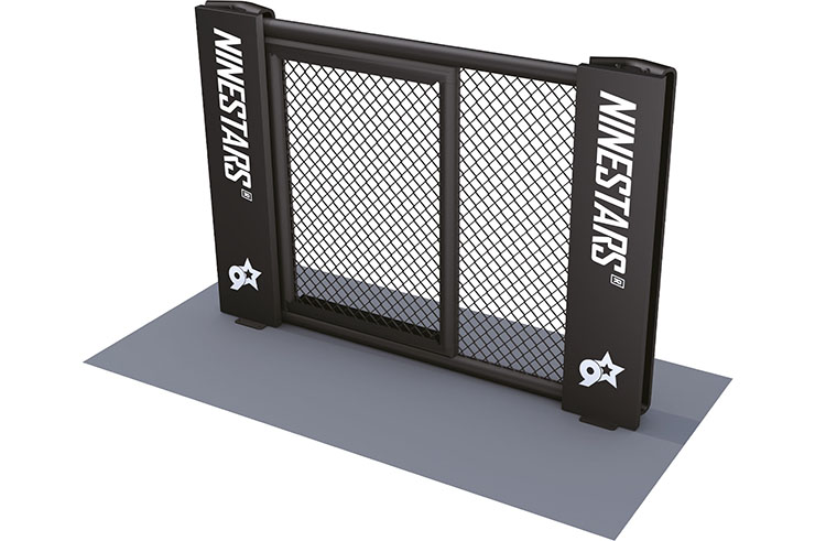 Panneau de cage MMA avec Porte, Renforcé | NineStars®
