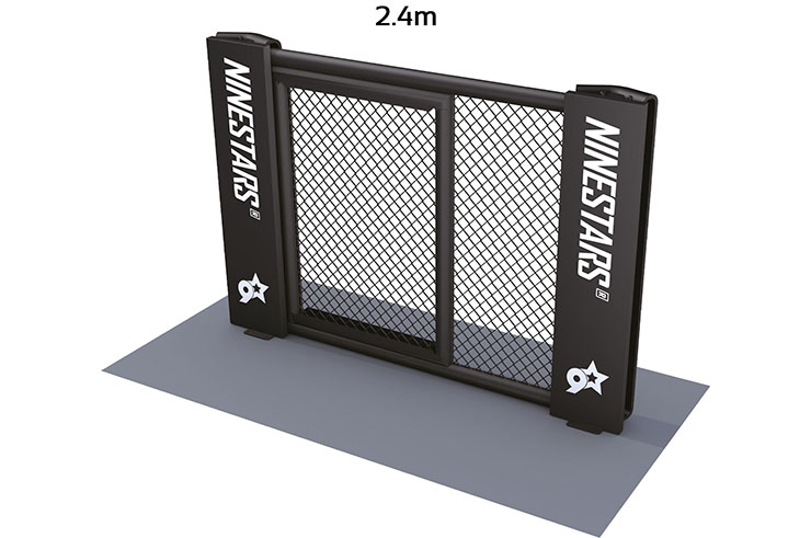 Panneau de cage MMA avec Porte, Renforcé | NineStars®
