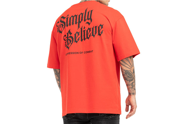 Oversize t-shirt - Simply Believe, Tapout