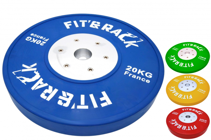 Olympic Disc (10 to 25 kg) - Competition, Fit&Rack