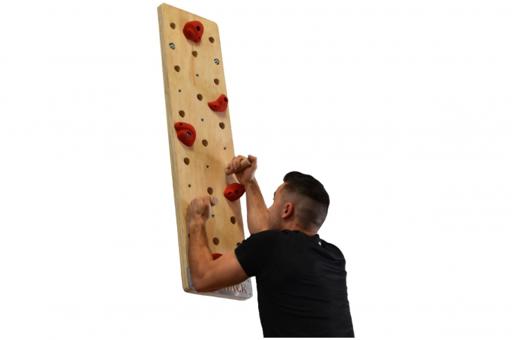 Peg Board 2.0 - with climbing holds kit, Fit&Rack