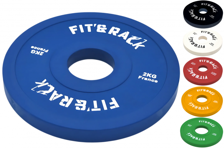 Additional weights (0.5 to 5 kg), Competition - Fit&Rack