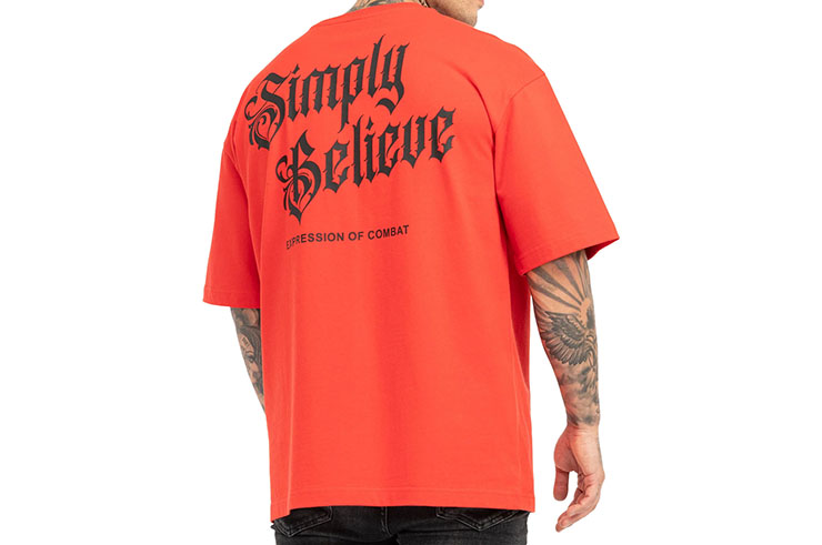 Oversize T-shirt - Simply Believe, Tapout
