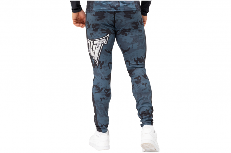 Legging de Compression, Homme - Blue camo, Phantom Athletics