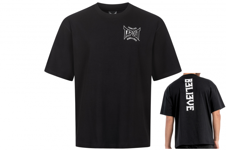 Oversize T-shirt - B3li3ve, Tapout
